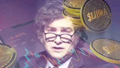Imagen de un juez en una sala de tribunal, simbolizando la lucha por la justicia en el caso $LIBRA
