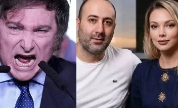 Nadia Beller habla a la prensa tras la detención de Fernando Cerimedo