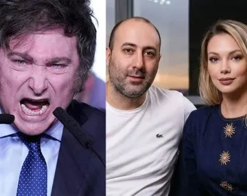 Nadia Beller habla a la prensa tras la detención de Fernando Cerimedo