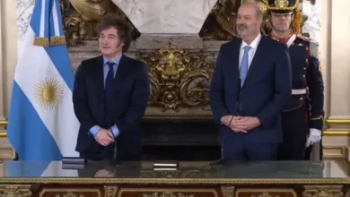 Federico Sturzenegger en una reunión del Gabinete