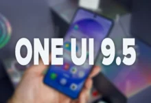 Pantalla de inicio de One UI 9.5 con diseño Liquid Glass en un Galaxy S26