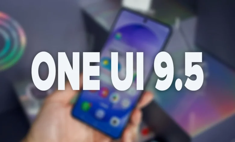 Pantalla de inicio de One UI 9.5 con diseño Liquid Glass en un Galaxy S26