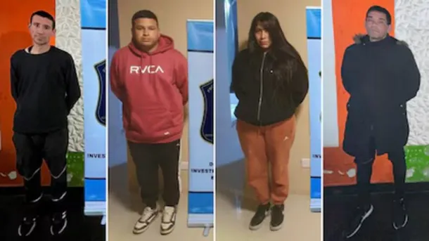 Imágenes de la estación de servicio estafada en San Martín