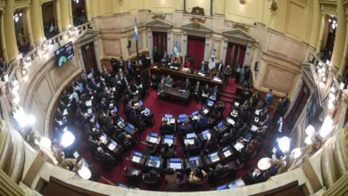 Familias inquilinas protestando contra el proyecto de desalojo exprés