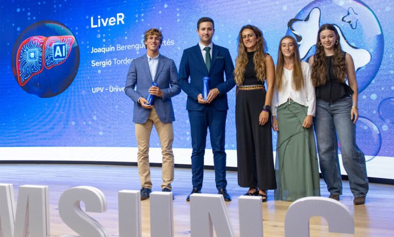 Pantalla de la herramienta LiveR mostrando el ranking de compatibilidad entre donantes y receptores de hígado