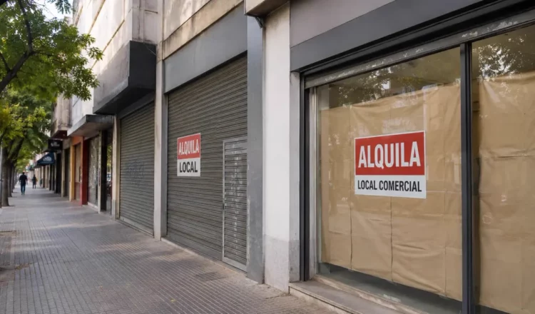 Gráfica de vacancia de locales comerciales en Córdoba