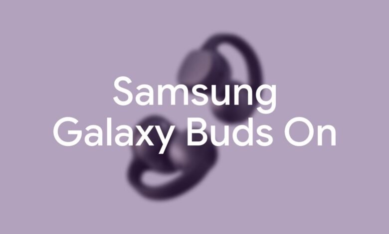 Auriculares Samsung Galaxy Buds On con diseño tipo clip y sonido abierto