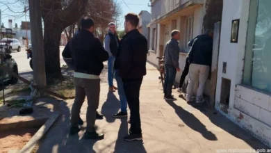 Jubilado Norberto Martella en la calesita de Corral de Bustos