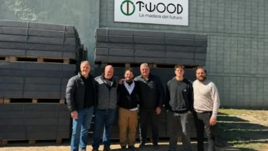 Durmientes ferroviarios de plástico reciclado fabricados por Circularis en Monte Cristo, Córdoba