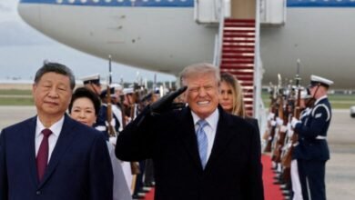 Presidente Trump recibe al presidente chino Xi Jinping en la Casa Blanca