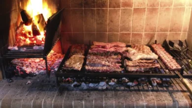 Tabla del Índice Asado de Córdoba con precios de los productos para una parrillada de diez personas