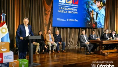 Lanzamiento del Programa Primer Paso con jóvenes cordobeses en la sede del Ministerio de Desarrollo Social