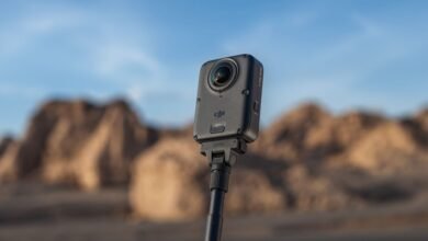 DJI Osmo 360 II y robot aspirador ROMO 2 en acción