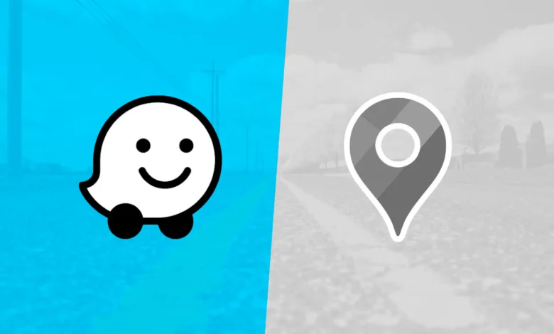 Pantalla de Android Auto con alertas de radares de Waze mientras se conduce por el centro de Córdoba