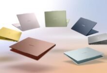 Portátil Lenovo IdeaPad Vibe de 14 pulgadas en tono azul eléctrico con chasis metálico