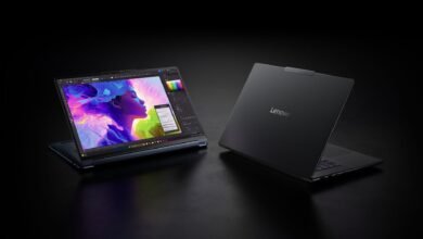 Portátil Lenovo Yoga Pro 9n con pantalla OLED y chip RTX Spark en la feria IFA 2026