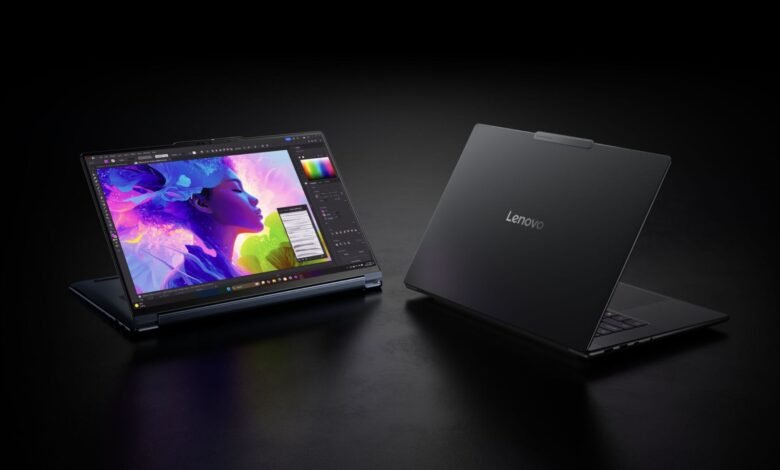 Portátil Lenovo Yoga Pro 9n con pantalla OLED y chip RTX Spark en la feria IFA 2026