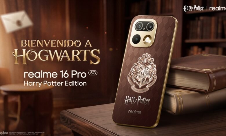 Realme 16 Pro Harry Potter Edition con empaque de Hogwarts