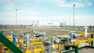 Instalación del gasoducto virtual en Chaján, Córdoba